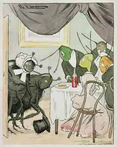 恥ずかしい家族関係 作： Theodor Kittelsen
