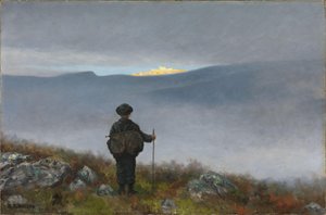遥か彼方 ソリアモリア宮殿は黄金のように輝いていた 作： Theodor Kittelsen