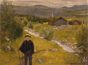 さらば母 作： Theodor Kittelsen