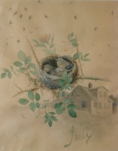 7月 作： Theodor Kittelsen