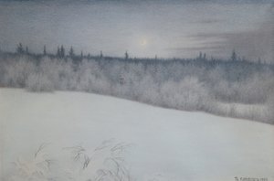 大晦日 作： Theodor Kittelsen