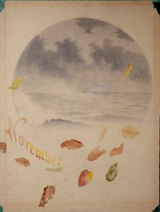 11月 作： Theodor Kittelsen