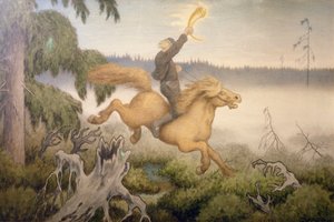 ゴールデンホーン 作： Theodor Kittelsen