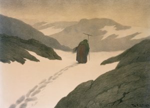 山のペスト 作： Theodor Kittelsen