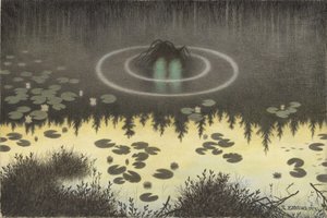 ウォータースプライト 作： Theodor Kittelsen