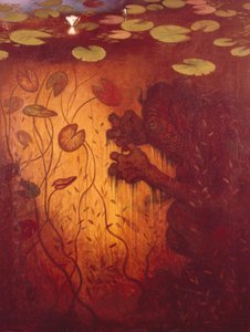 水精釣り (カム) 作： Theodor Kittelsen