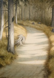 キツツキ 作： Theodor Kittelsen