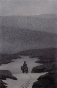 そう、遠くで少年が言った何かが見える きらめく 作： Theodor Kittelsen