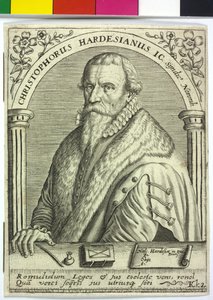 クリストフ・ハーデスハイム 作： Theodor de Bry