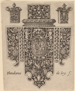 オーナメント 作： Theodor de Bry