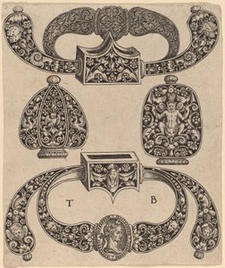 オーナメント 作： Theodor de Bry