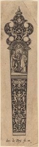 ナイフ柄飾り 作： Theodor de Bry