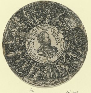 オレンジ公ウィリアム1世の肖像 De Hoopman van Weisheyt / Le Capitaine Prudent (オブジェクトのタイトル) 作： Theodor de Bry