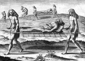 ティムクアン・インディアン 作： Theodor de Bry