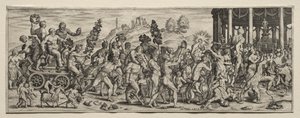 バッカスの勝利 作： Theodor de Bry