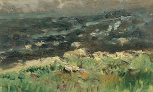 海のビーチで 作： Theodor von Hormann