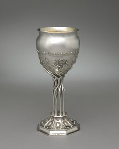花瓶、1900年頃（銀 作： Theodore B. (firm of) Starr