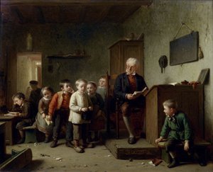 教室、1872 作： Theodore Bernard de Heuvel