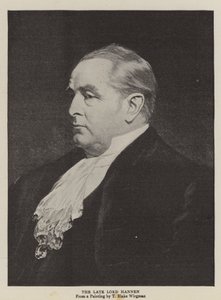 故ハネン卿 作： Theodore Blake Wirgman