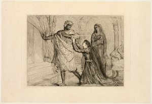 アウェイ!、オセロのプレート 7 作： Théodore Chassériau