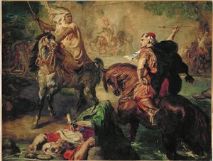  作： Theodore Chasseriau