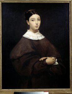 アライン・シャセリアウの肖像 作： Théodore Chassériau