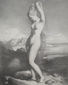 金星アナディオメナ 作： Théodore Chassériau