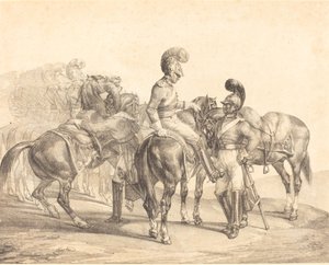 ライフガードのパーティー 作： Theodore Gericault