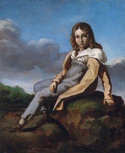 アルフレッド・デドルー（1810-1860）の子供時代 作： セオドア・ジェリコー