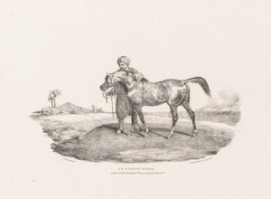 アラビア馬 作： Theodore Gericault