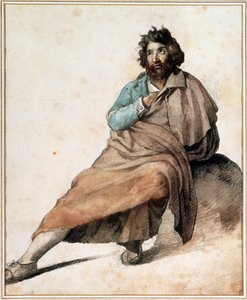 イタリアのモンタナード 作： Theodore Gericault