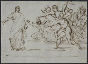 ティベリウス暗殺 作： Theodore Gericault