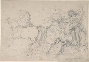 御者および騎手 作： Theodore Gericault