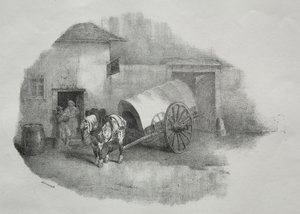 シルトからカート馬。 作： Theodore Gericault
