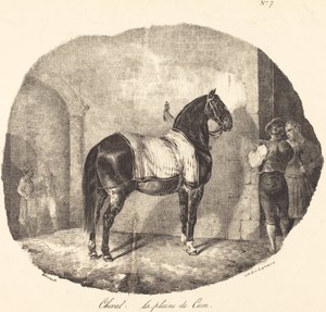 カーン平野馬 作： Theodore Gericault