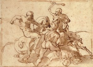 死との戦い 作： Theodore Gericault