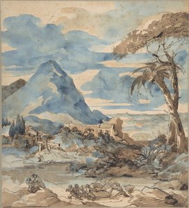 漁師のいる風景 作： Theodore Gericault