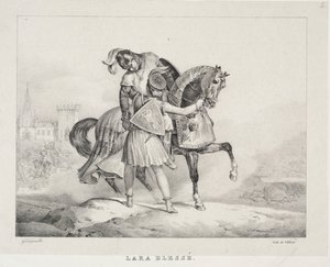 負傷したララ 作： Theodore Gericault