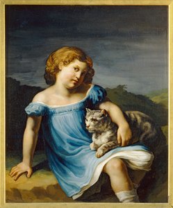 幼少期のルイーズ・ヴェルネルイーズ・ヴェルネはホレス・ヴェルネの娘で、後にフランス人画家ポール・ドラロッシュの妻となる。 作： セオドア・ジェリコー