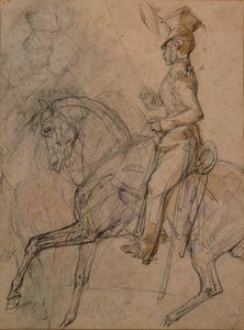ポーランドランサーズオフィサー 作： Theodore Gericault