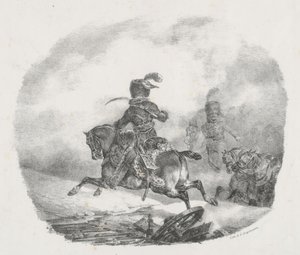 帝国衛兵の軽砲兵将校（Light Artillery Officer of the Imperial Guard）
