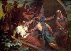 帆船の反乱 作： Theodore Gericault
