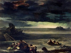 大洪水のシーン、1818-20