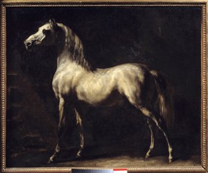 テオドール・ジェリコーによる馬の絵の研究 作： Theodore Gericault