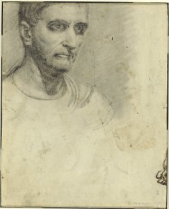 男の研究 [裏面] 作： Theodore Gericault