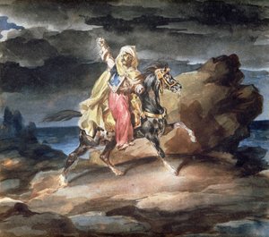 ジャウア、1822年頃 作： Theodore Gericault