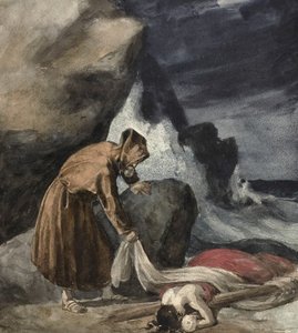 テンペスト、1821〜23年頃 作： Theodore Gericault