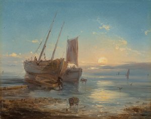 Boote am Strand bei Ebbe   1342952   ja       japanese Successfully Translated  Original: Last Judgement Translat: 最後の審判 作： Theodore Gudin