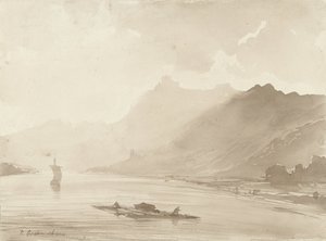 ライン川の顔 作： Theodore Gudin