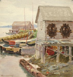 皮の乾燥、シトカ 作： Theodore J. Richardson